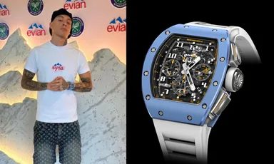 Richard Mille RM 011 — baby blue — source photo