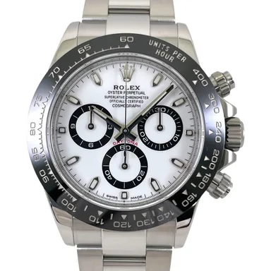 Rolex Daytona 116500LN — white dial — reference image