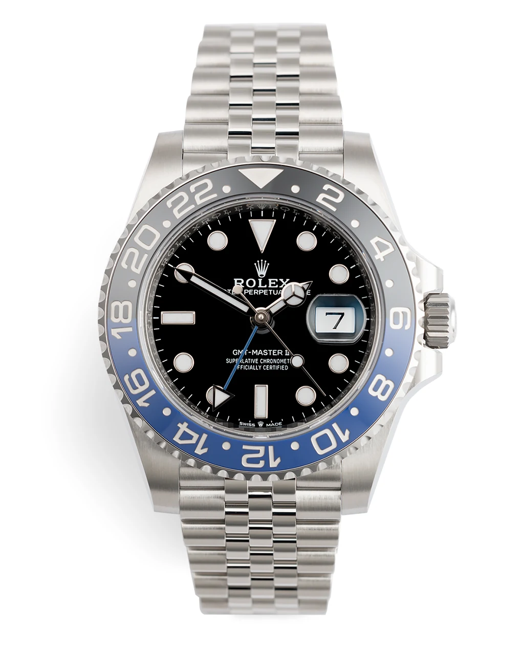 Rolex GMT-Master II 126710BLNR — Jubilee bracelet