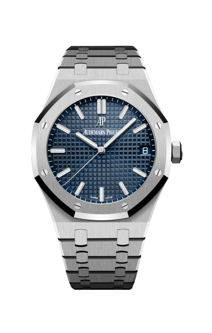 Audemars Piguet Royal Oak 15500ST — blue dial