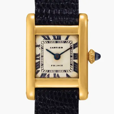 Cartier Tank — formerly Jacqueline Kennedy Onassis's — source photo