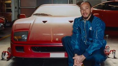 Ferrari F40 — restored after decades in storage — source photo