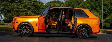 Rolls-Royce Cullinan — Dawg Pound Orange — source photo