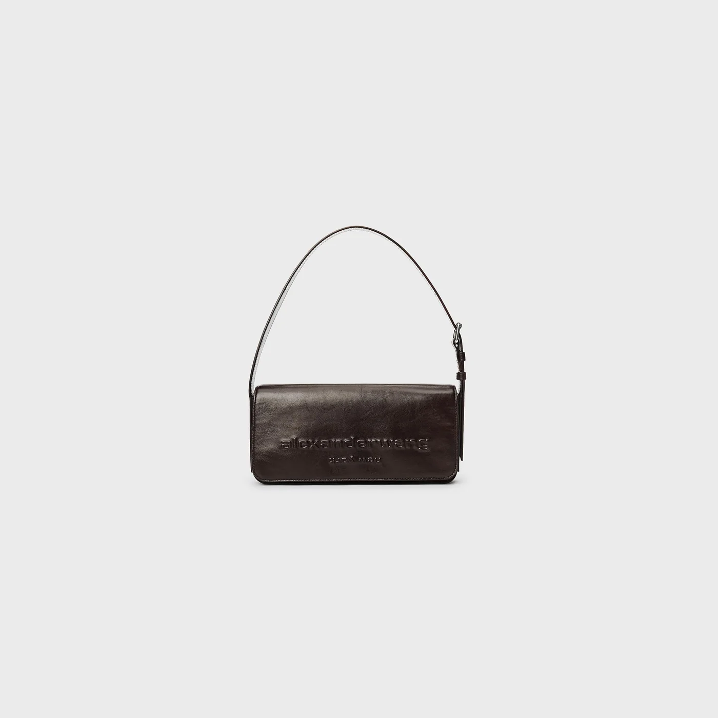 Alexander Wang Punch Flap Shoulder Bag - Oxblood