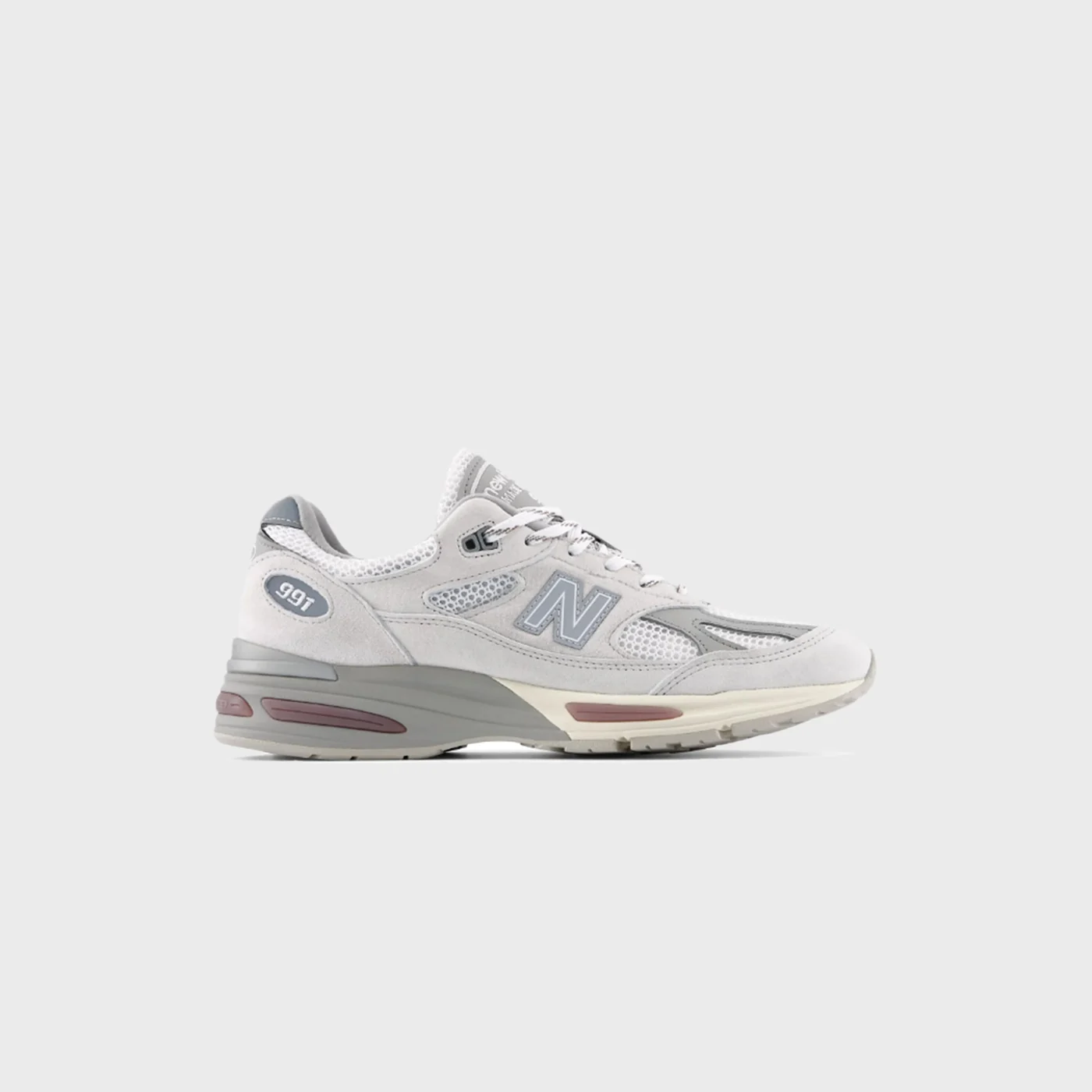 New Balance Made in UK 991V2 - Wind Chime / Brilliant White / Flint Gray