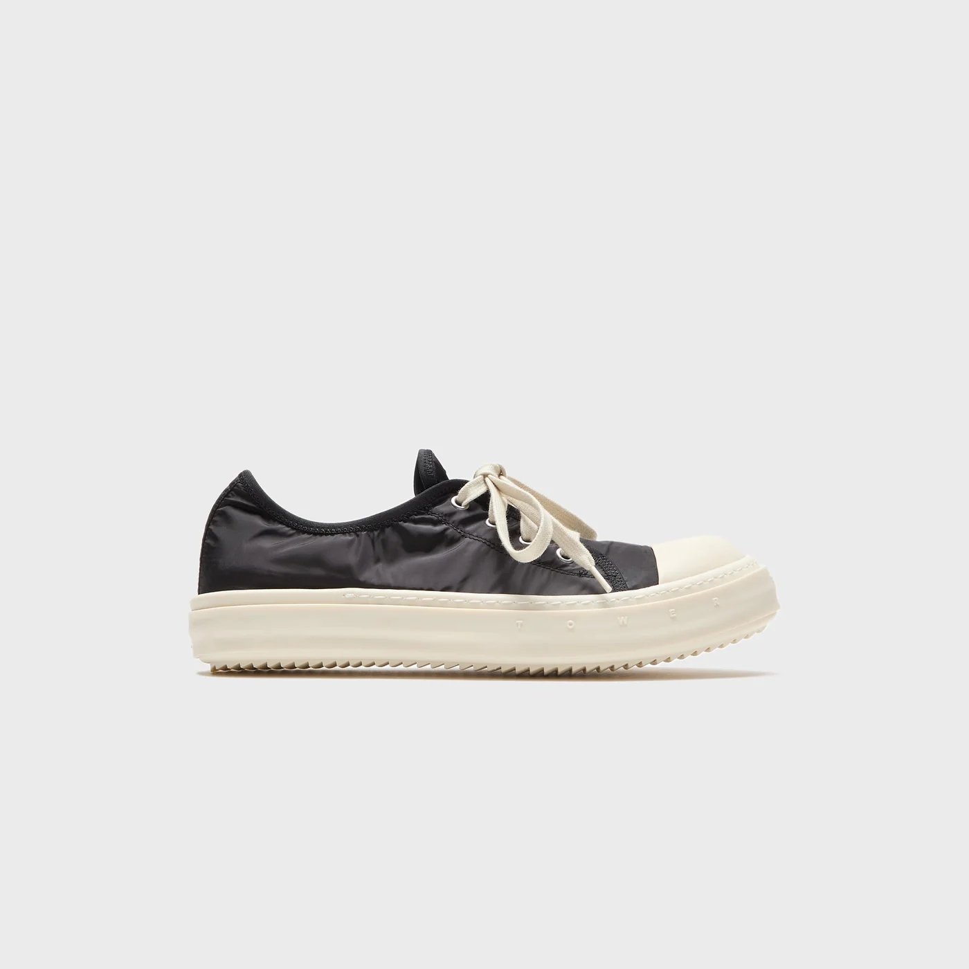 Rick Owens Low Sneakers - Black / Milk / Runway