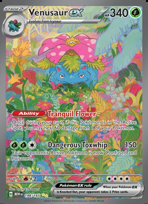 Venusaur ex — 151 198/165