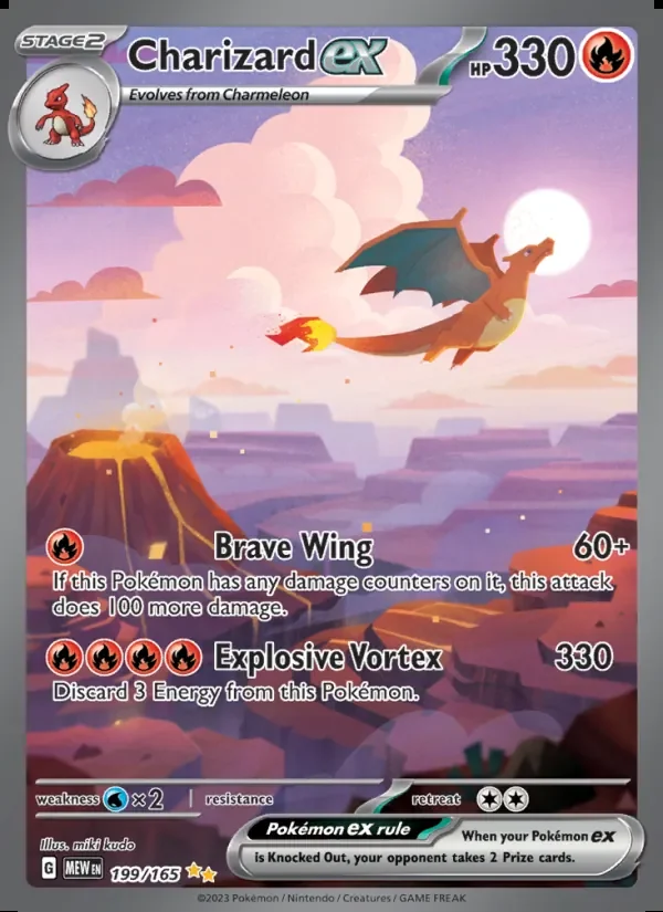 Charizard ex — 151 199/165