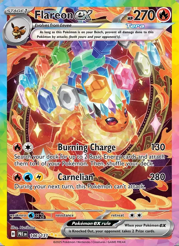 Flareon ex — Prismatic Evolutions 146/131