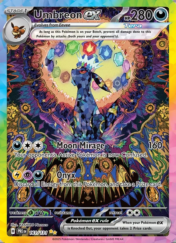 Umbreon ex — Prismatic Evolutions 161/131