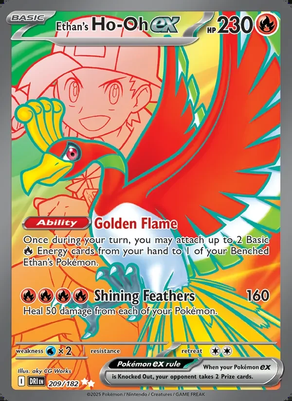 Ethan's Ho-Oh ex — Destined Rivals 209/182