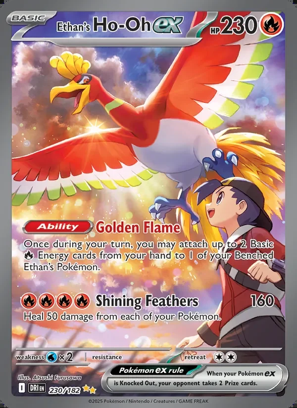 Ethan's Ho-Oh ex — Destined Rivals 230/182